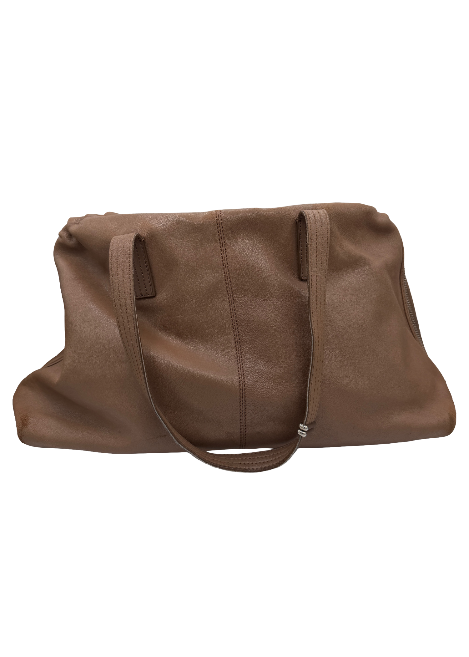 Fendi Brown Leather Shoulder Bag
