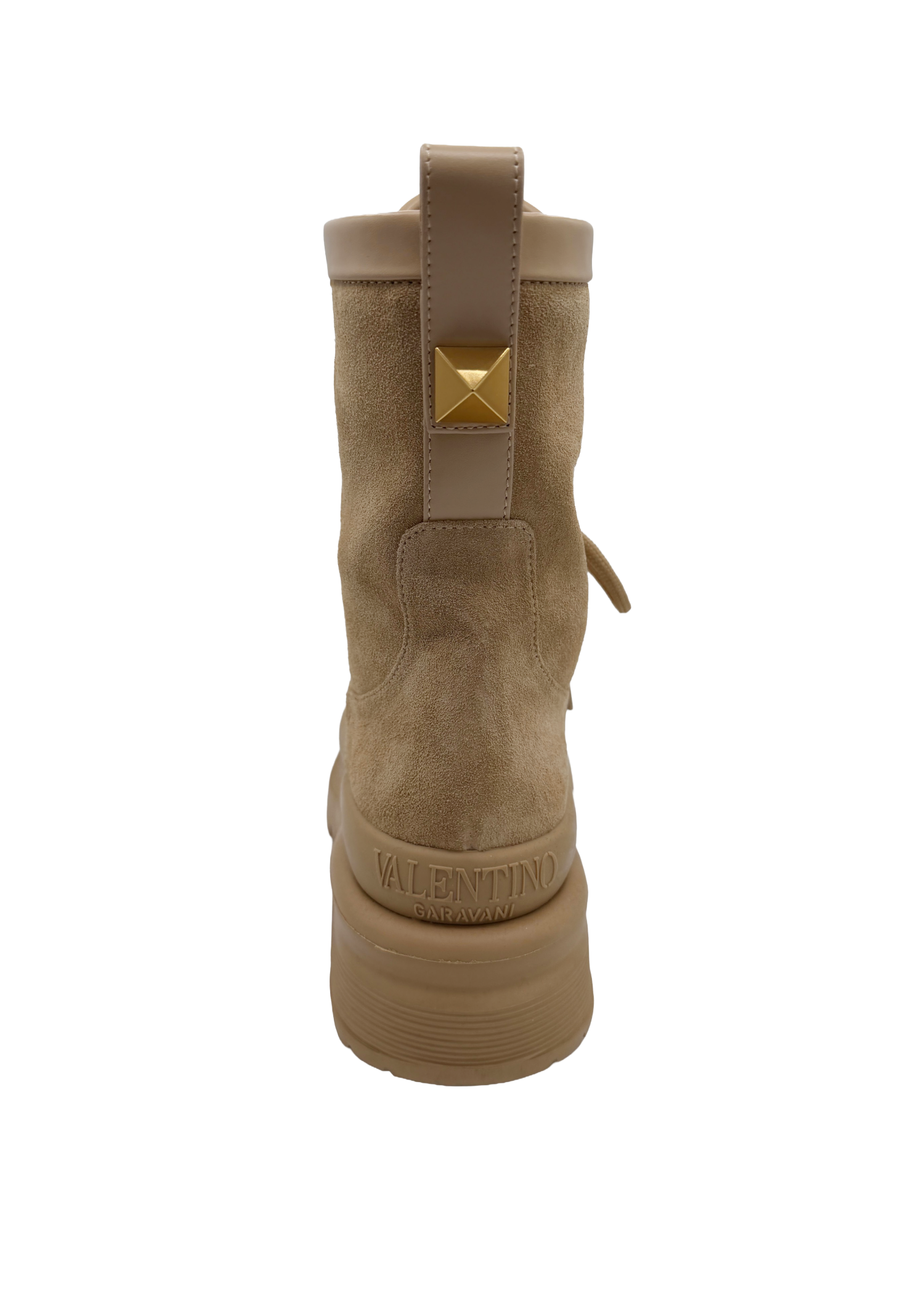 Valentino Tan Suede Boots