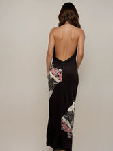 Load image into Gallery viewer, Etro Black Floral Backless Gown
