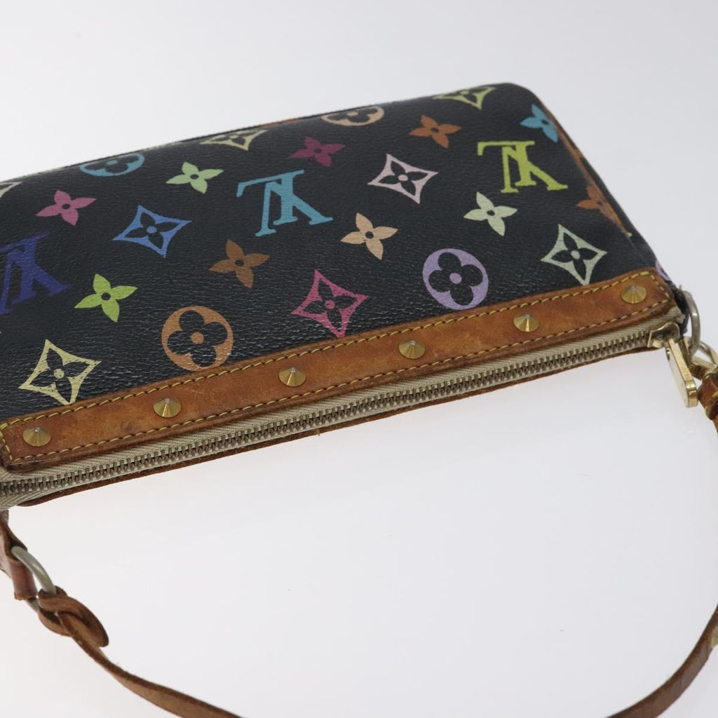 Louis Vuitton Black Murakami Pochette
