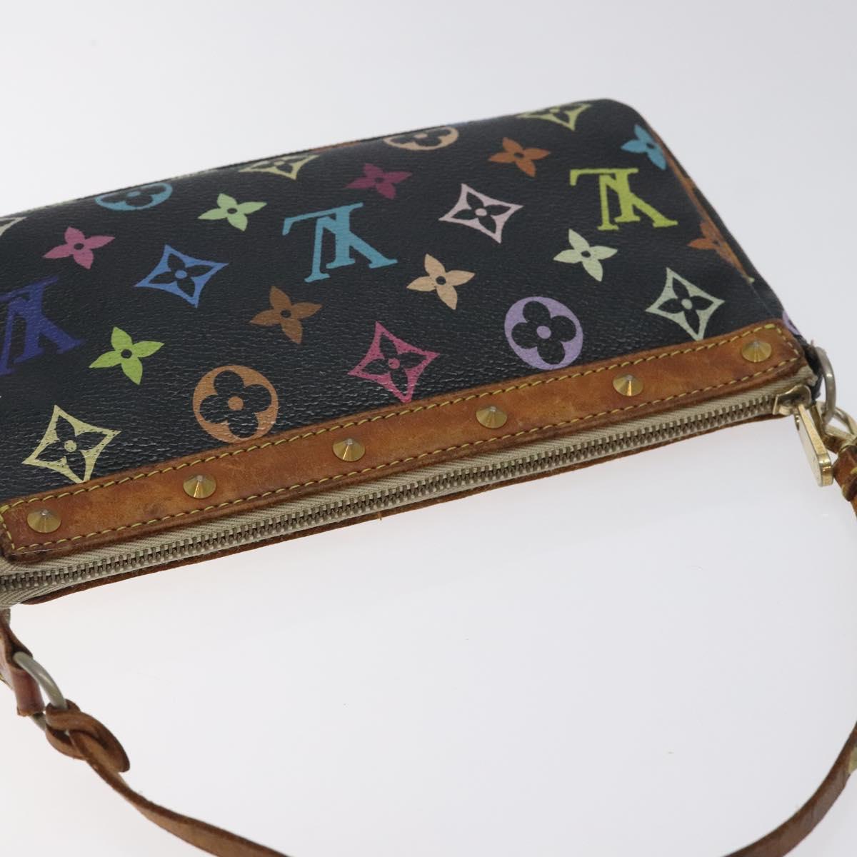 Louis Vuitton Black Murakami Pochette