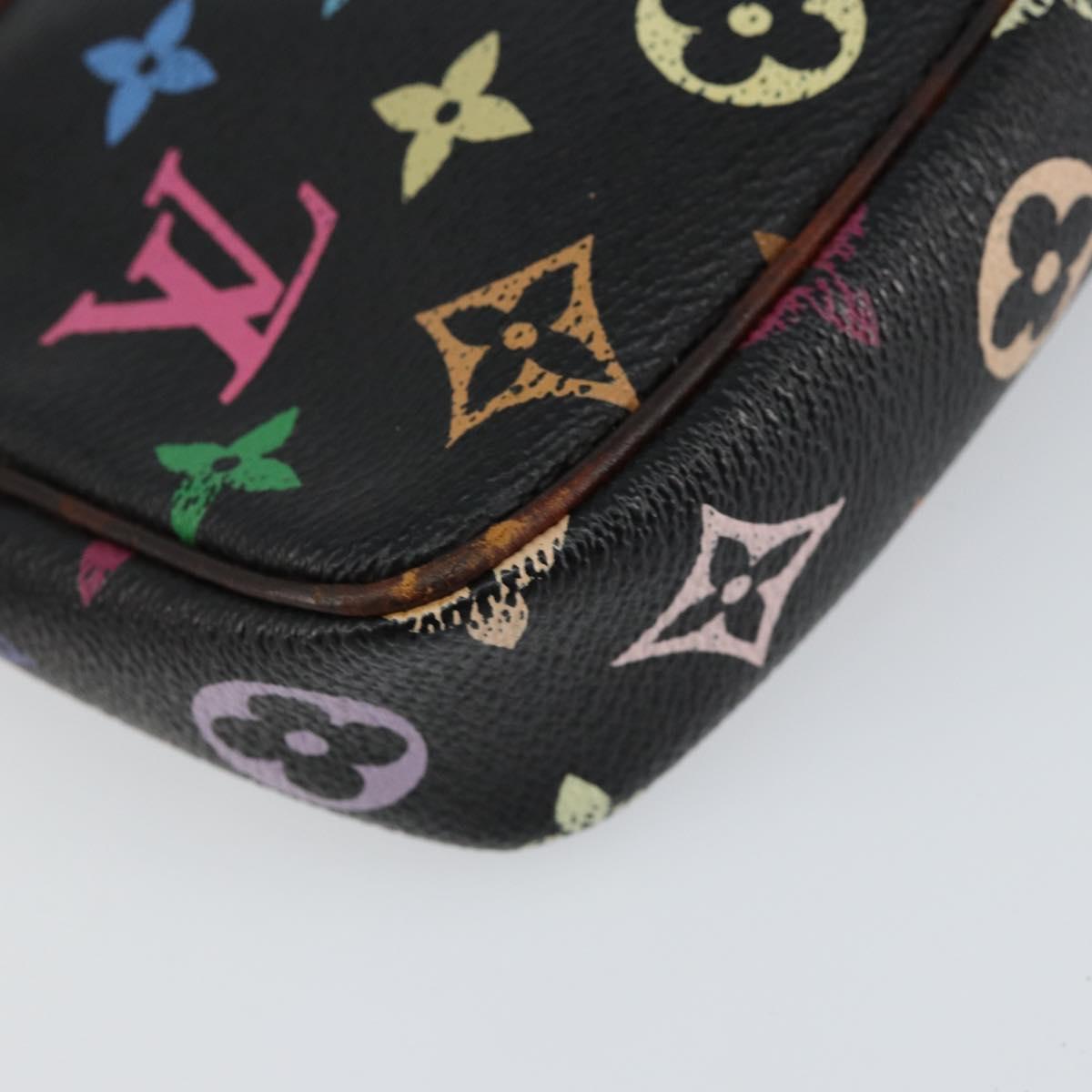 Louis Vuitton Black Colorful Murakami Handbag
