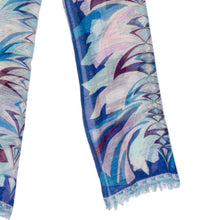 Load image into Gallery viewer, Pucci Blue and Purple Printed Scarf
