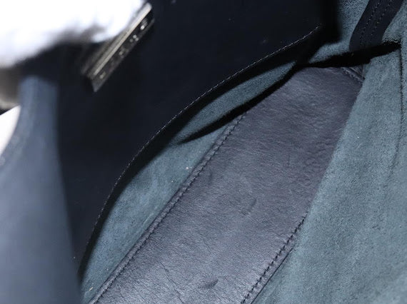 Loewe Black Leather Tote