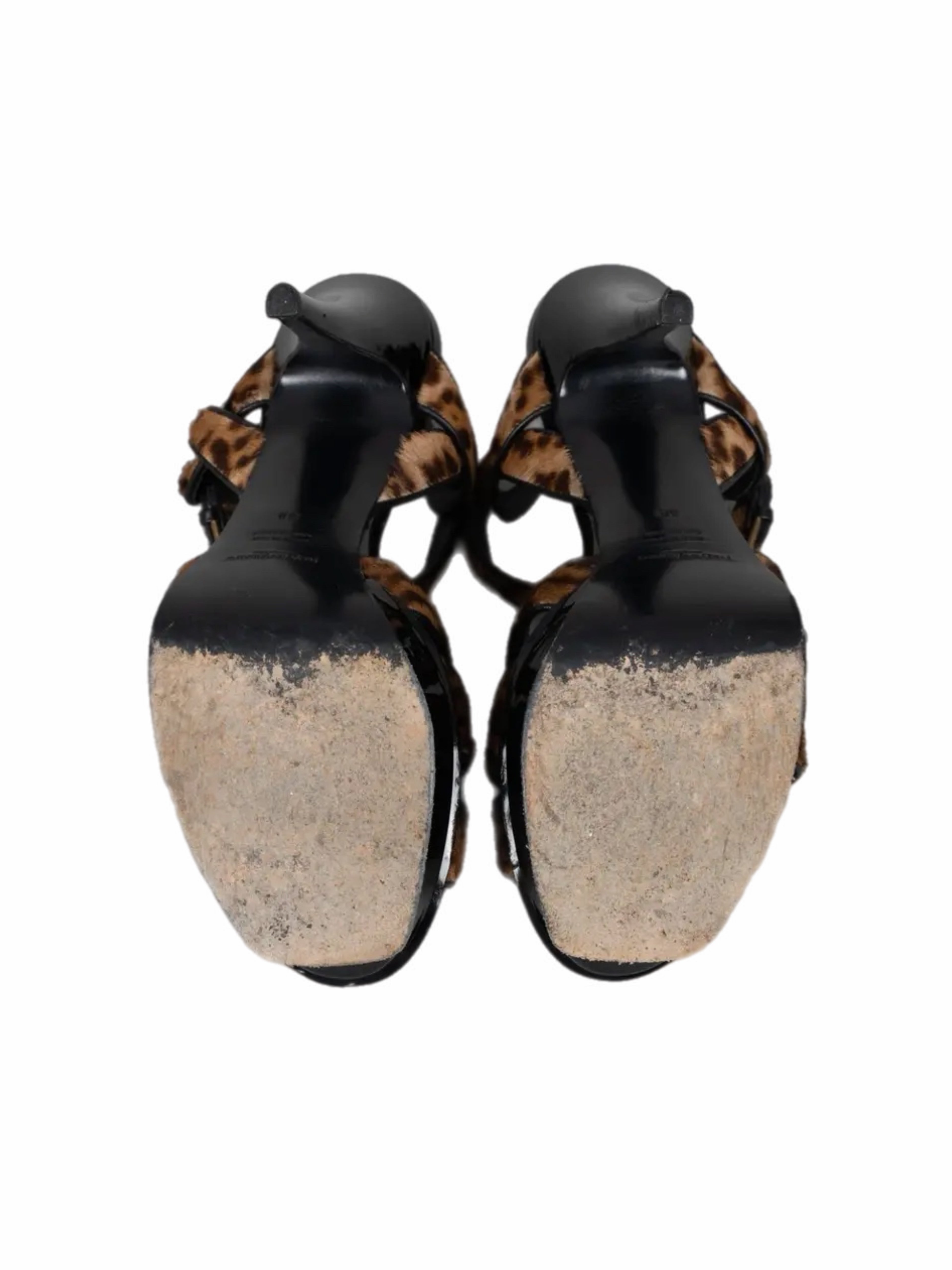 YSL Cheetah Tribute Heels