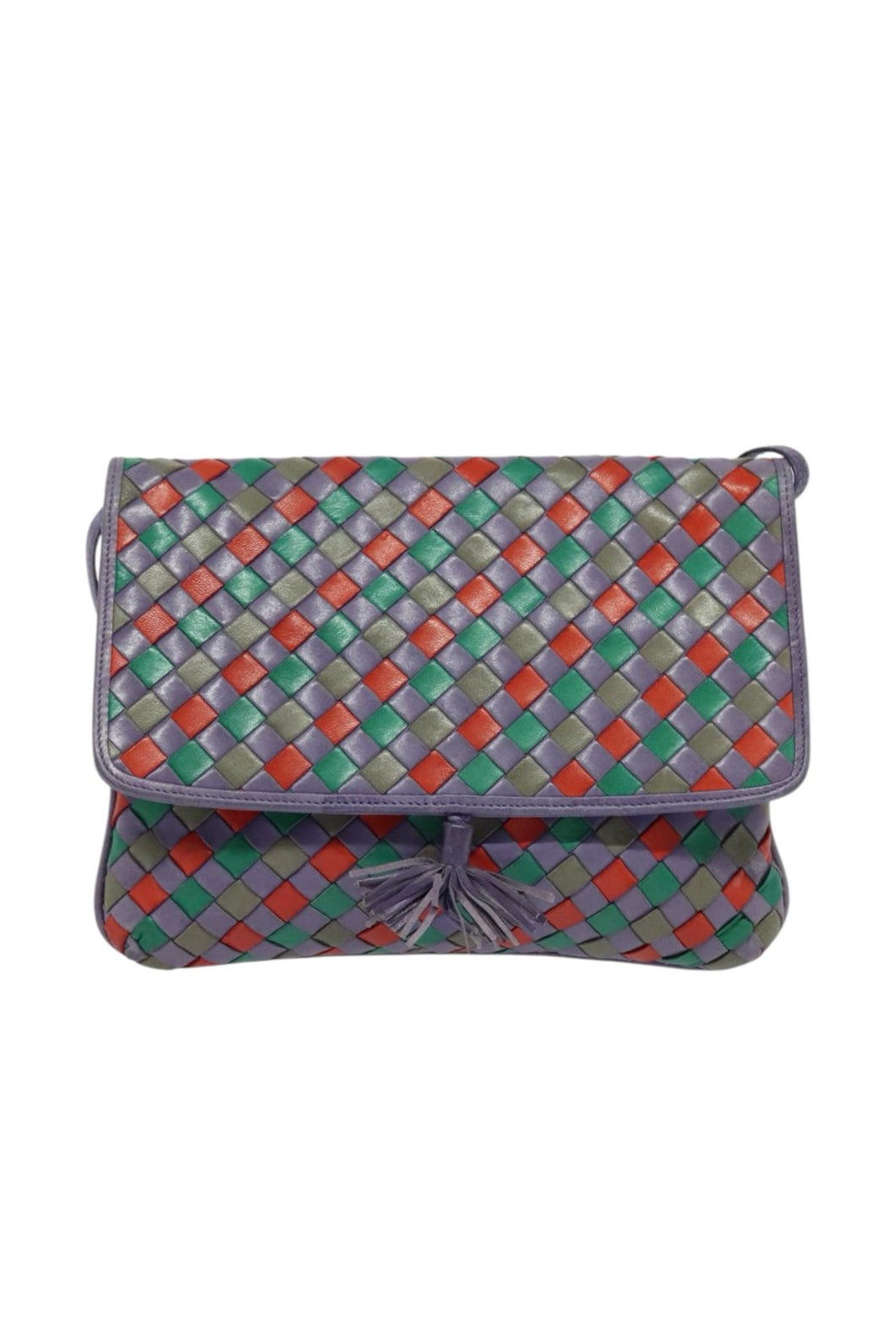 Bottega Veneta Colorful Quilted Crossbody