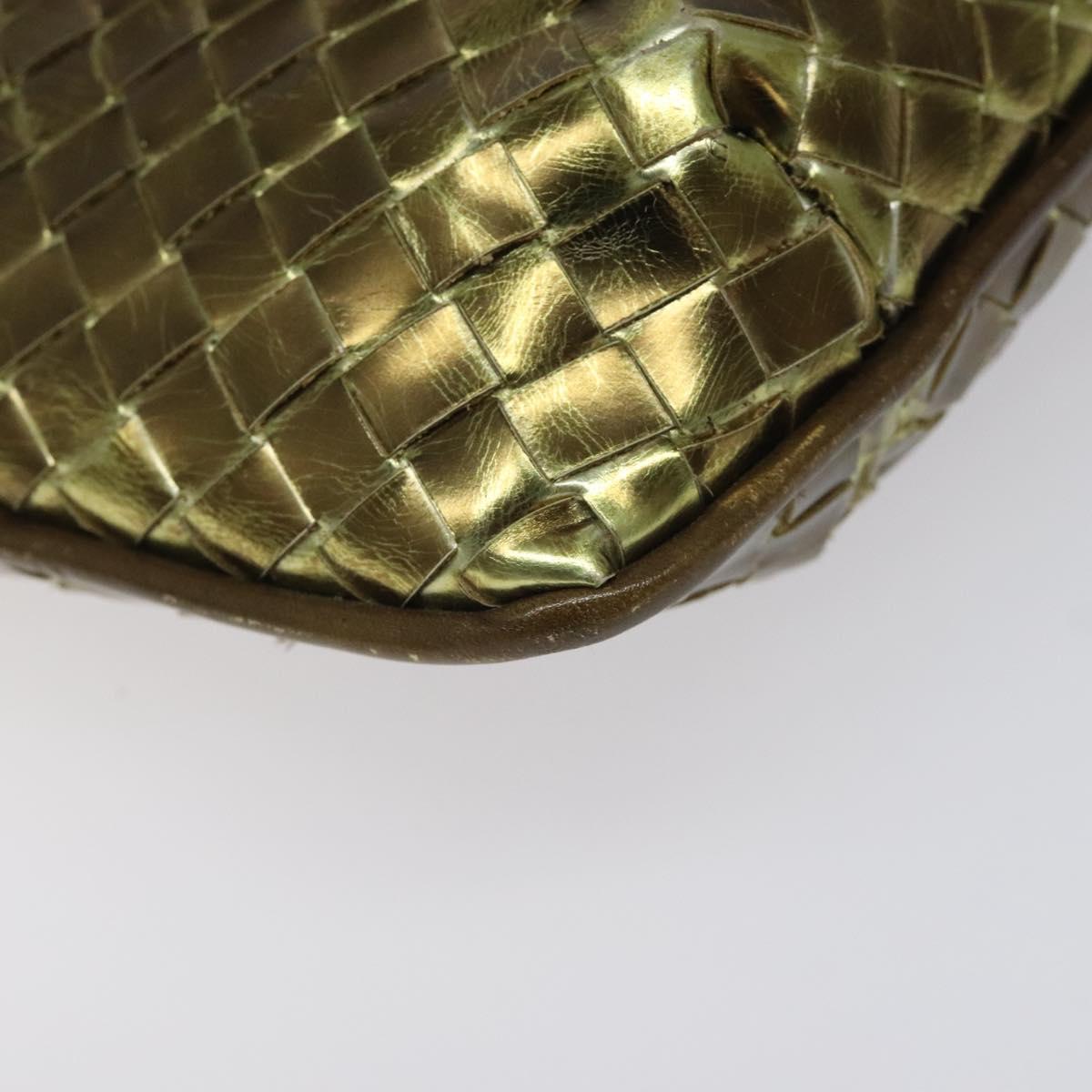 Bottega Veneta Gold Shoulder Bag