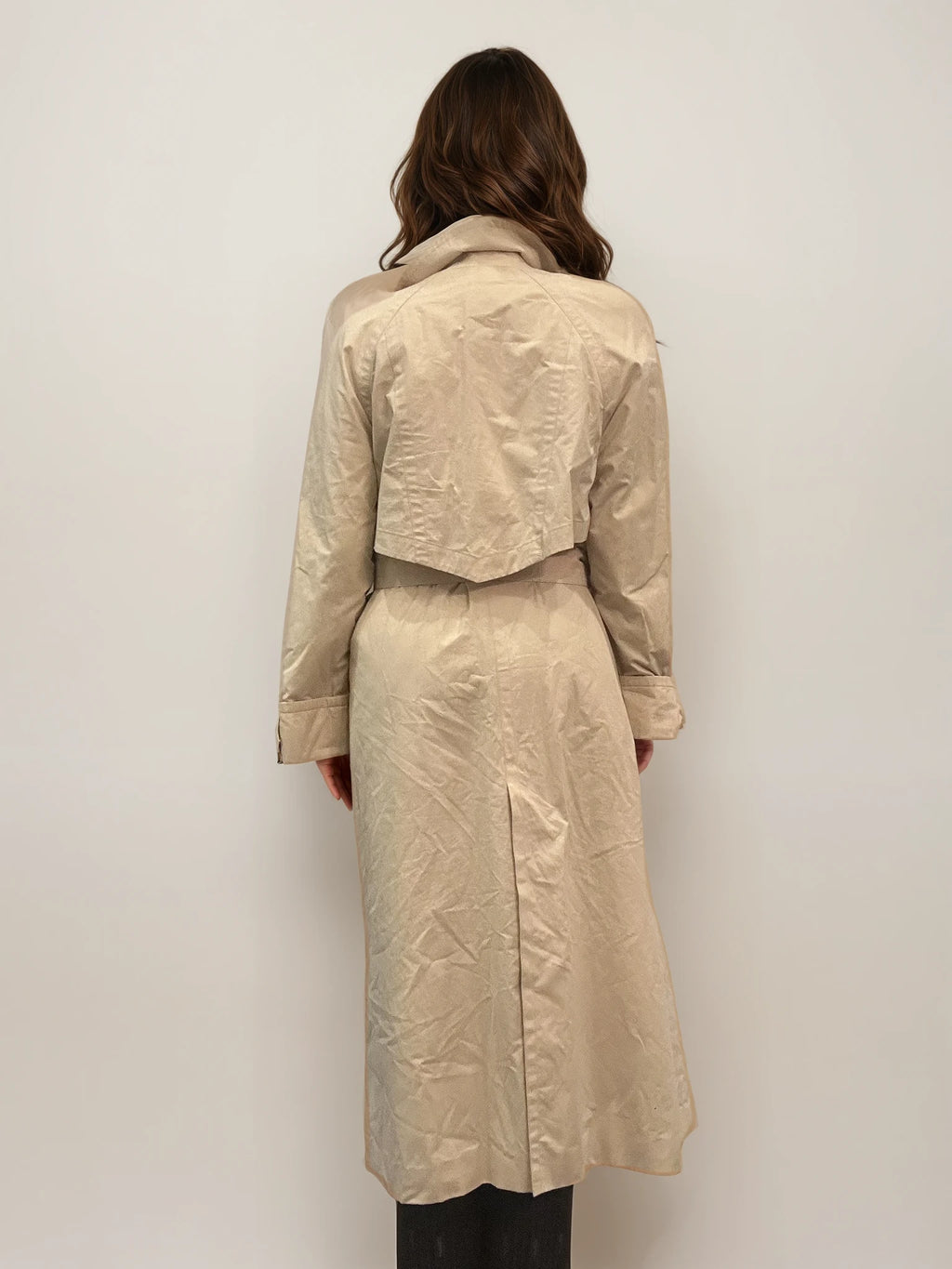Escada Tan Trench Coat