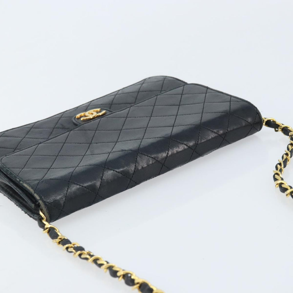 Chanel Black Quilted Leather Flap Bag