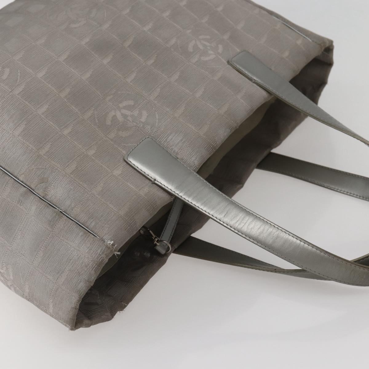 Chanel Grey Travel Tote