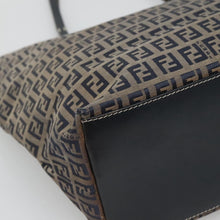 Load image into Gallery viewer, Fendi Zucchino Navy Tote
