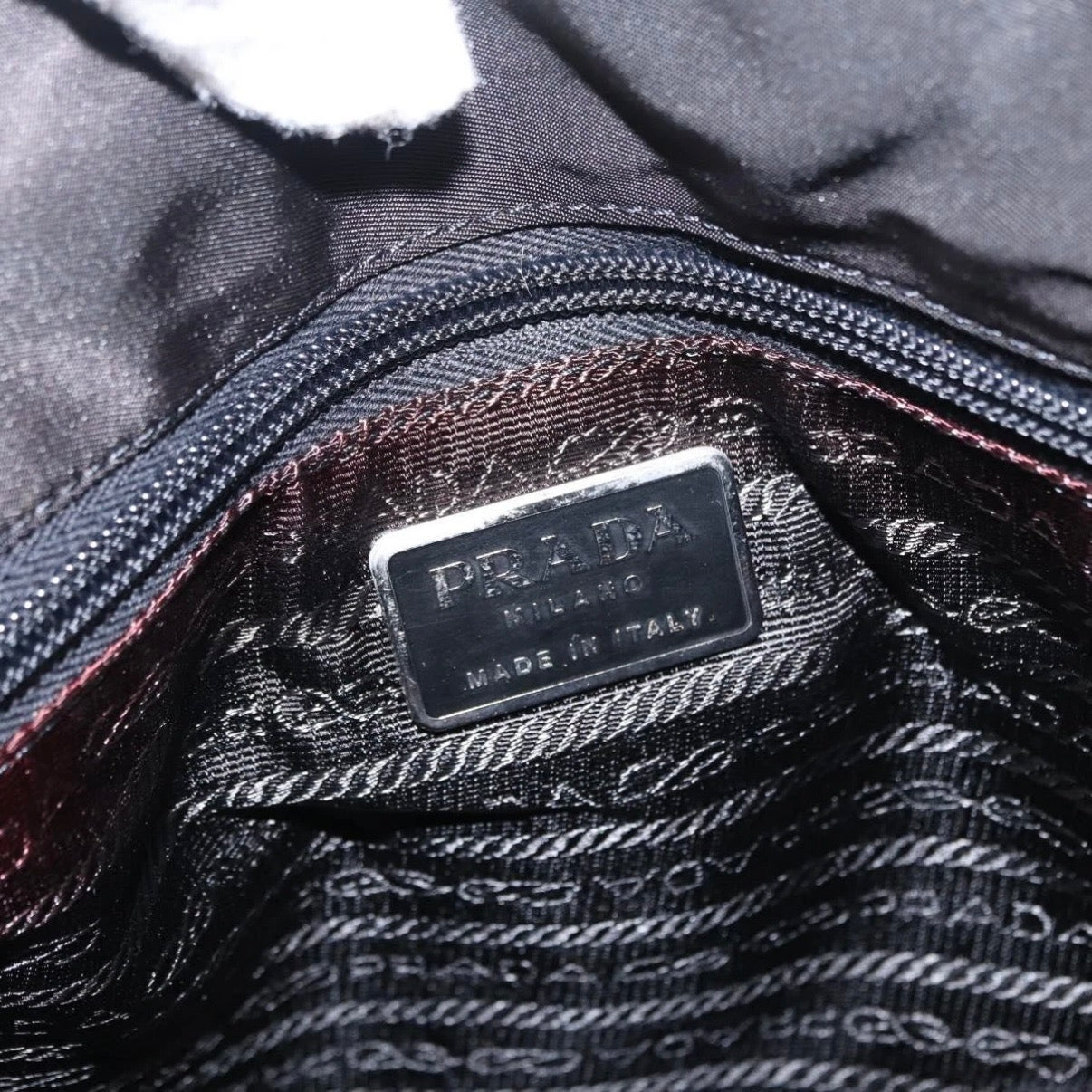 Prada Nylon Black Tote
