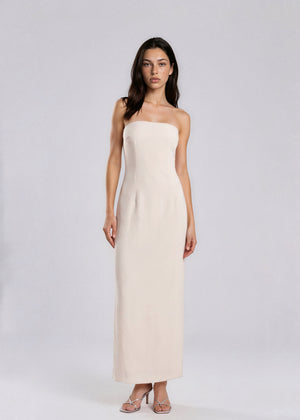 Kaufmanfranco Silk Strapless Dress