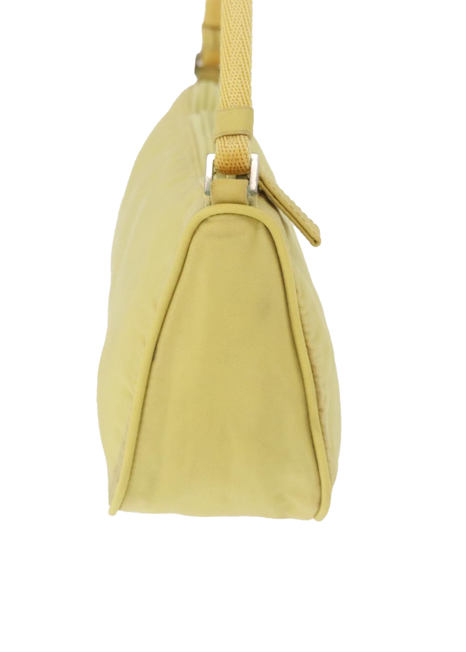 Prada Yellow Nylon Pochette