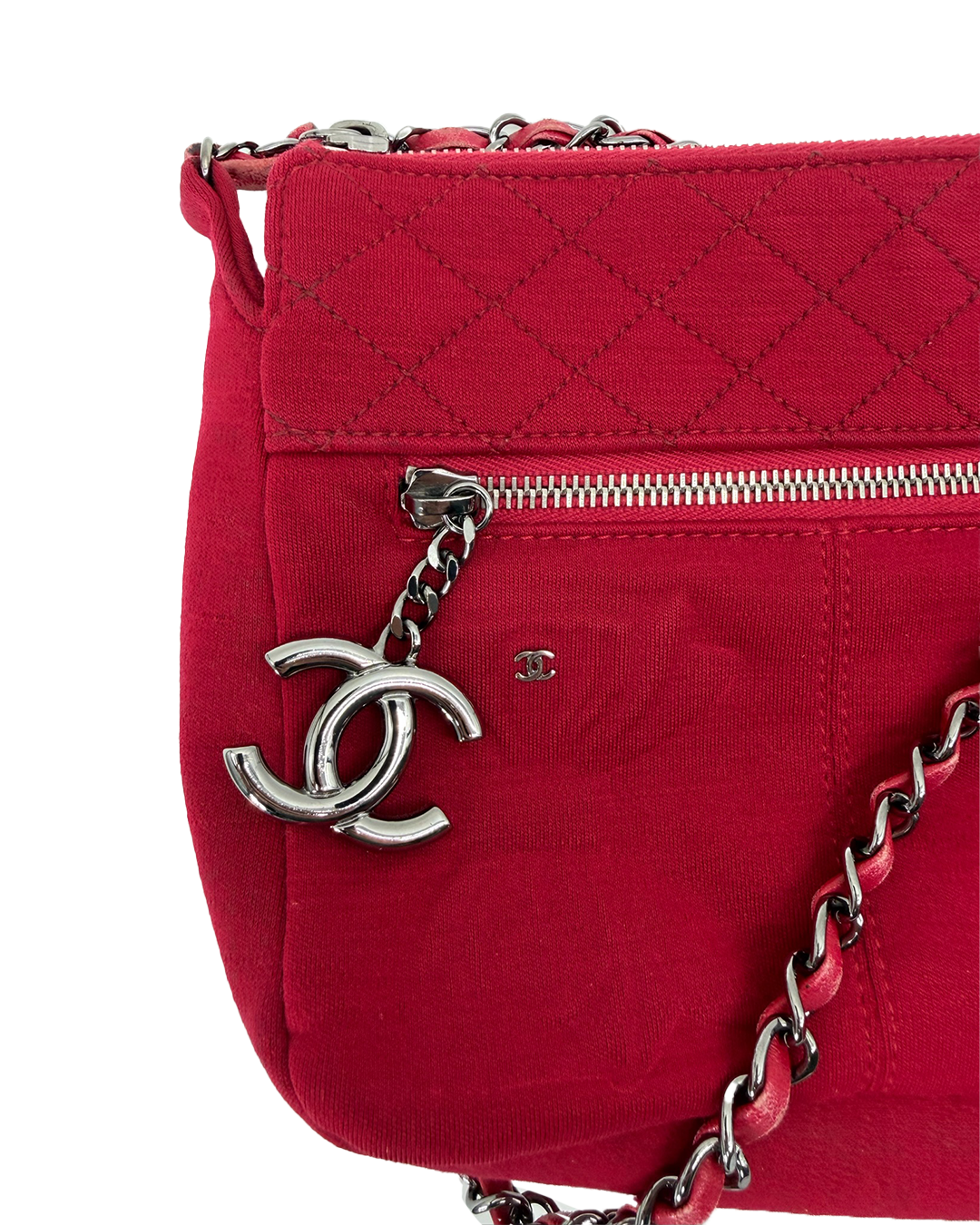 Chanel Red Shoulder Bag