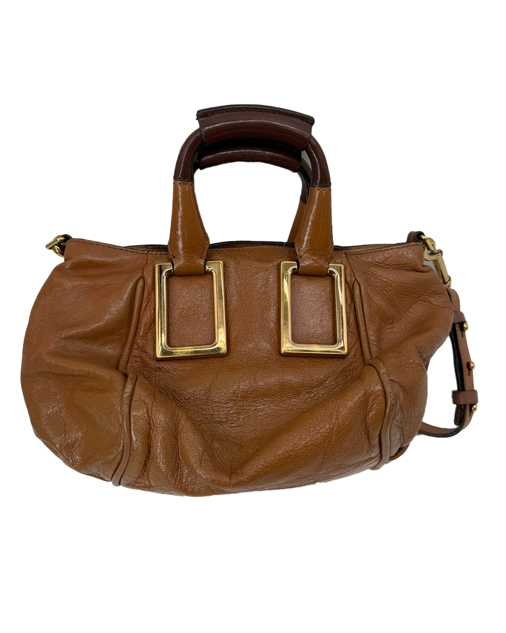 Chloe Tan Leather Handbag