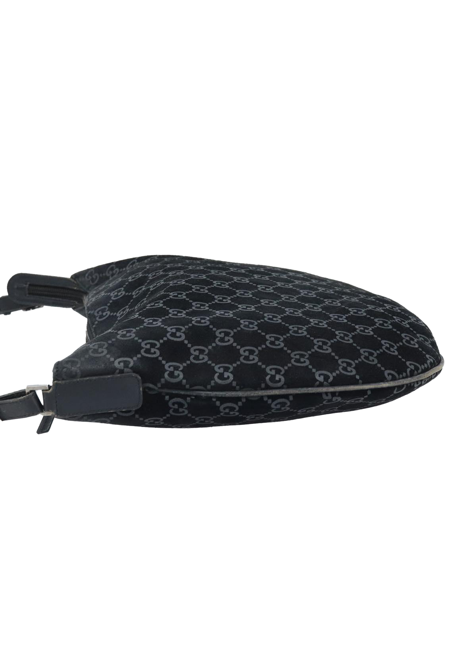 Gucci Tom Ford Black Monogram Shoulder Bag