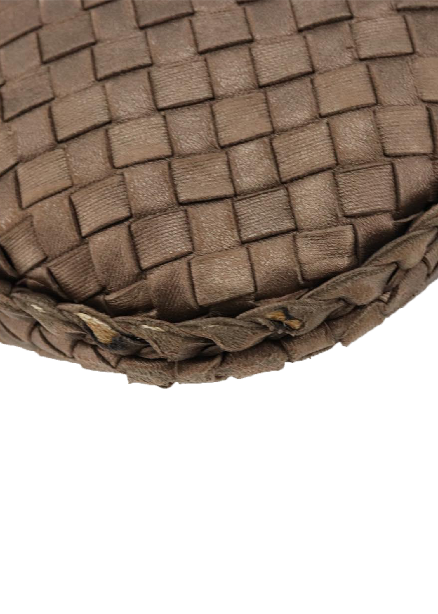 Bottega Veneta Intrecciato Bronze Shoulder Bag