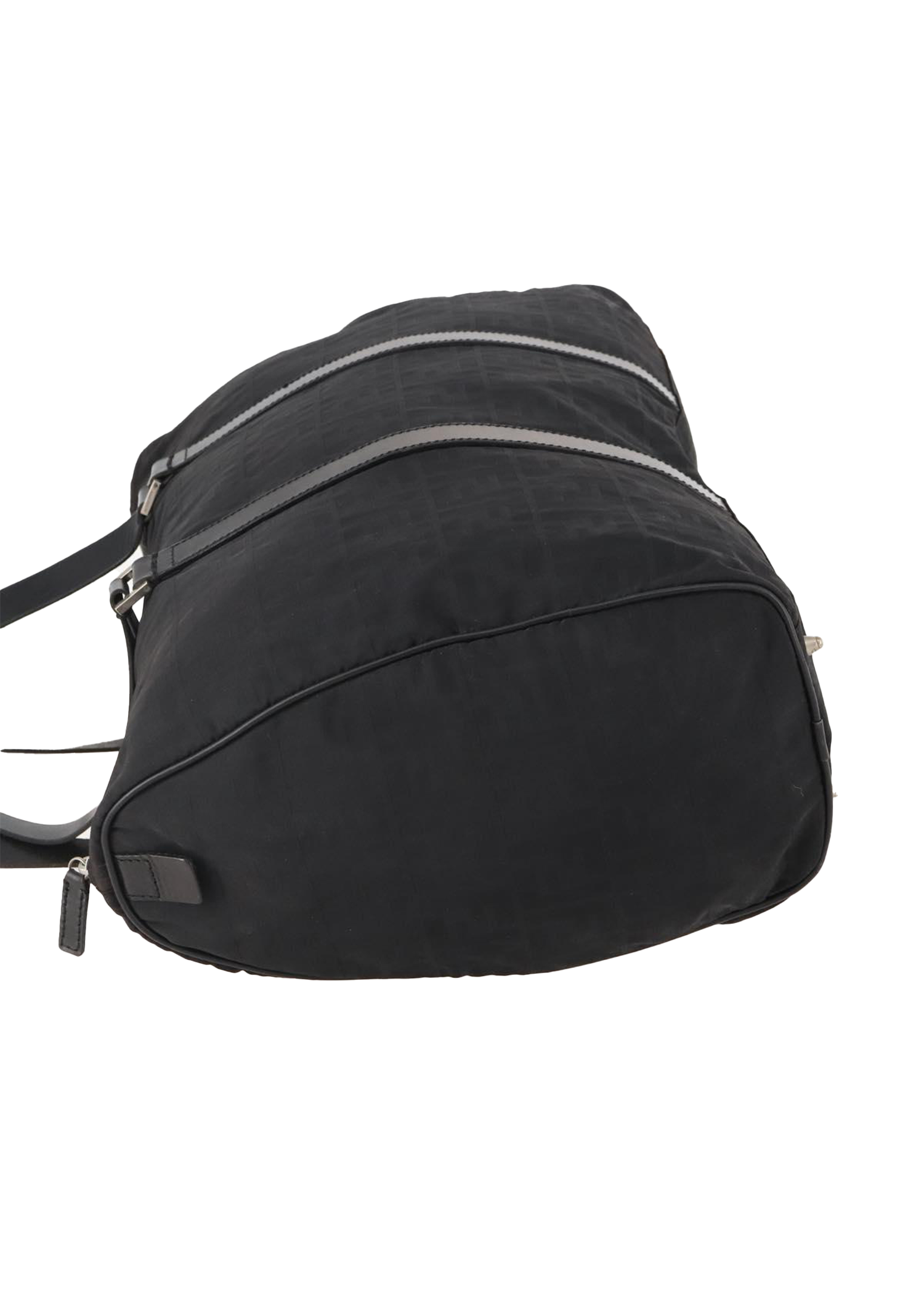 Fendi Black Zucca Travel Duffle