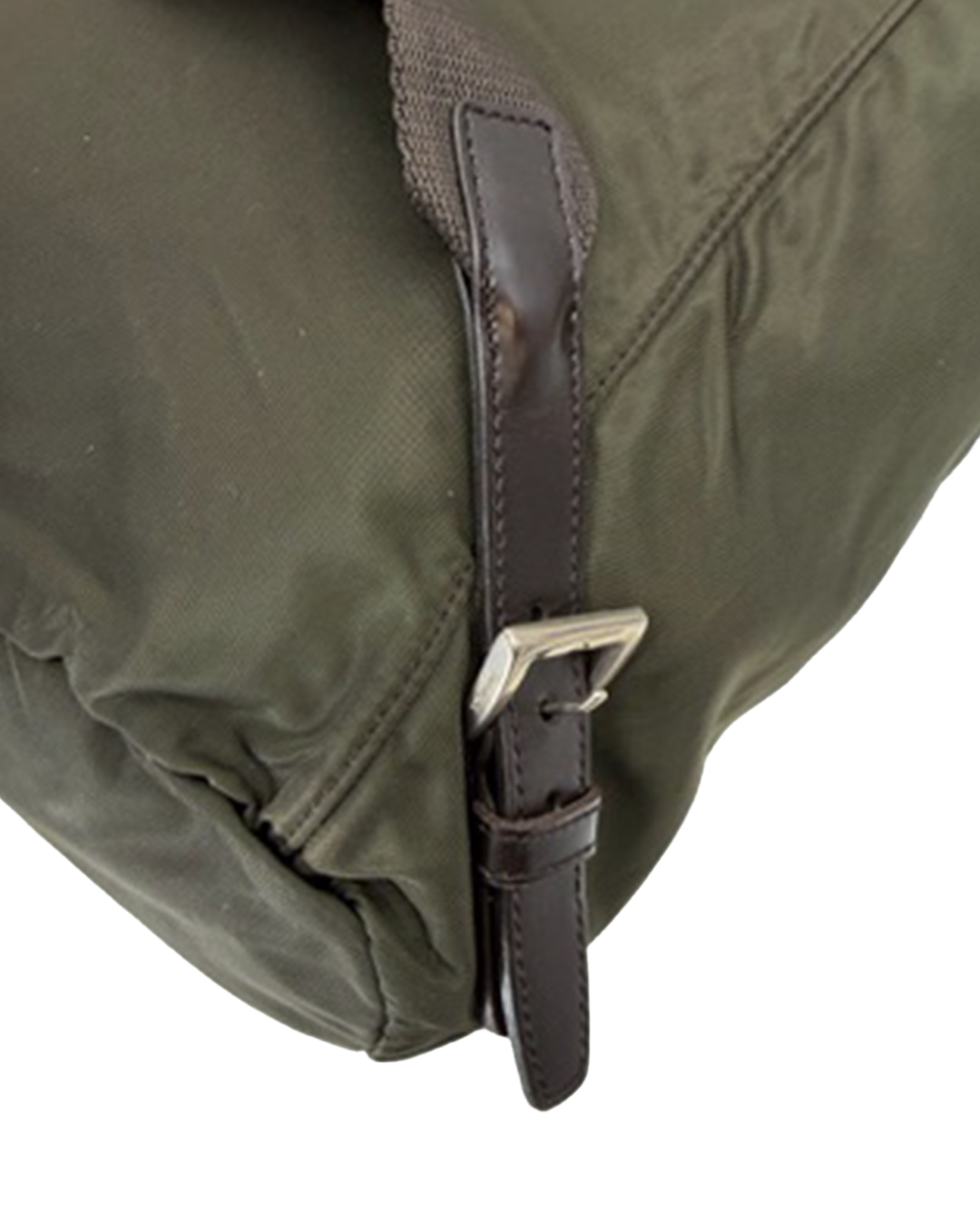 Prada Nylon Green Backpack