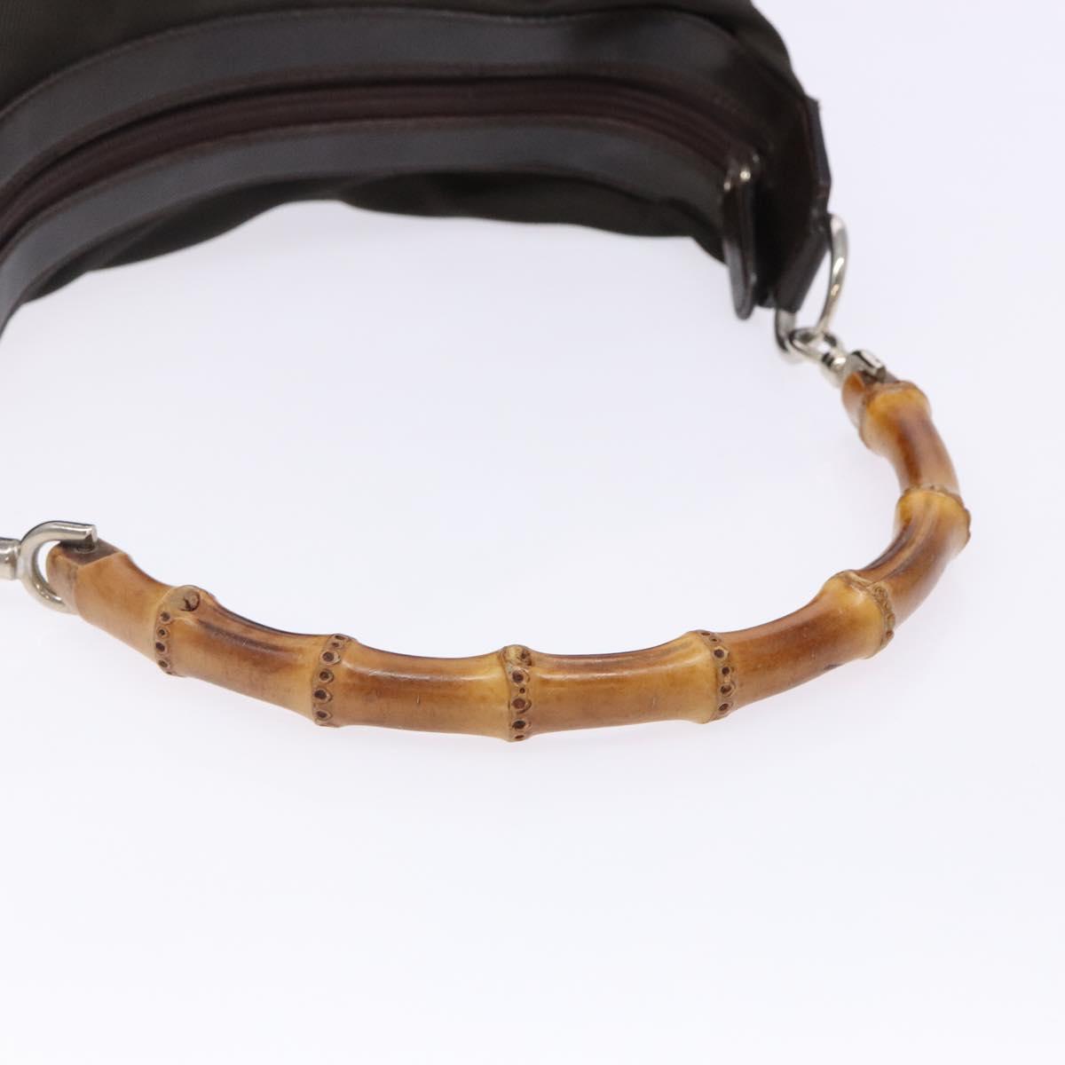 Gucci Brown Bamboo Shoulder Bag
