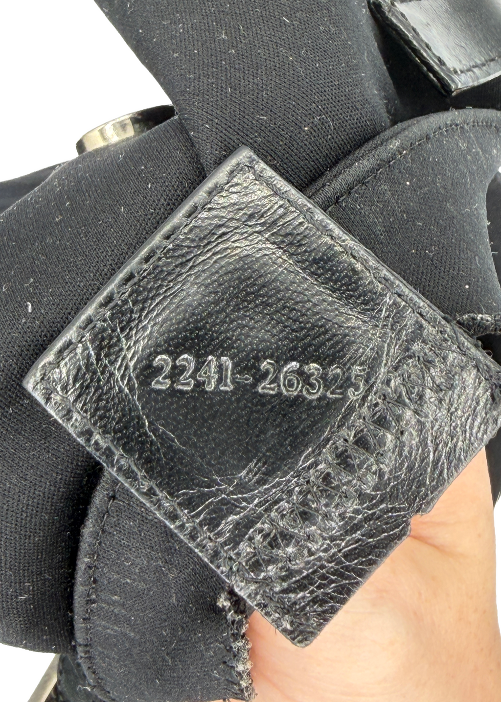 Fendi Black Mama Baguette