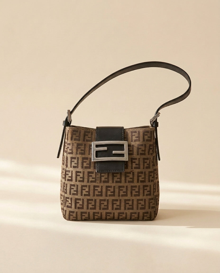 Fendi Zucchino Mini Baguette