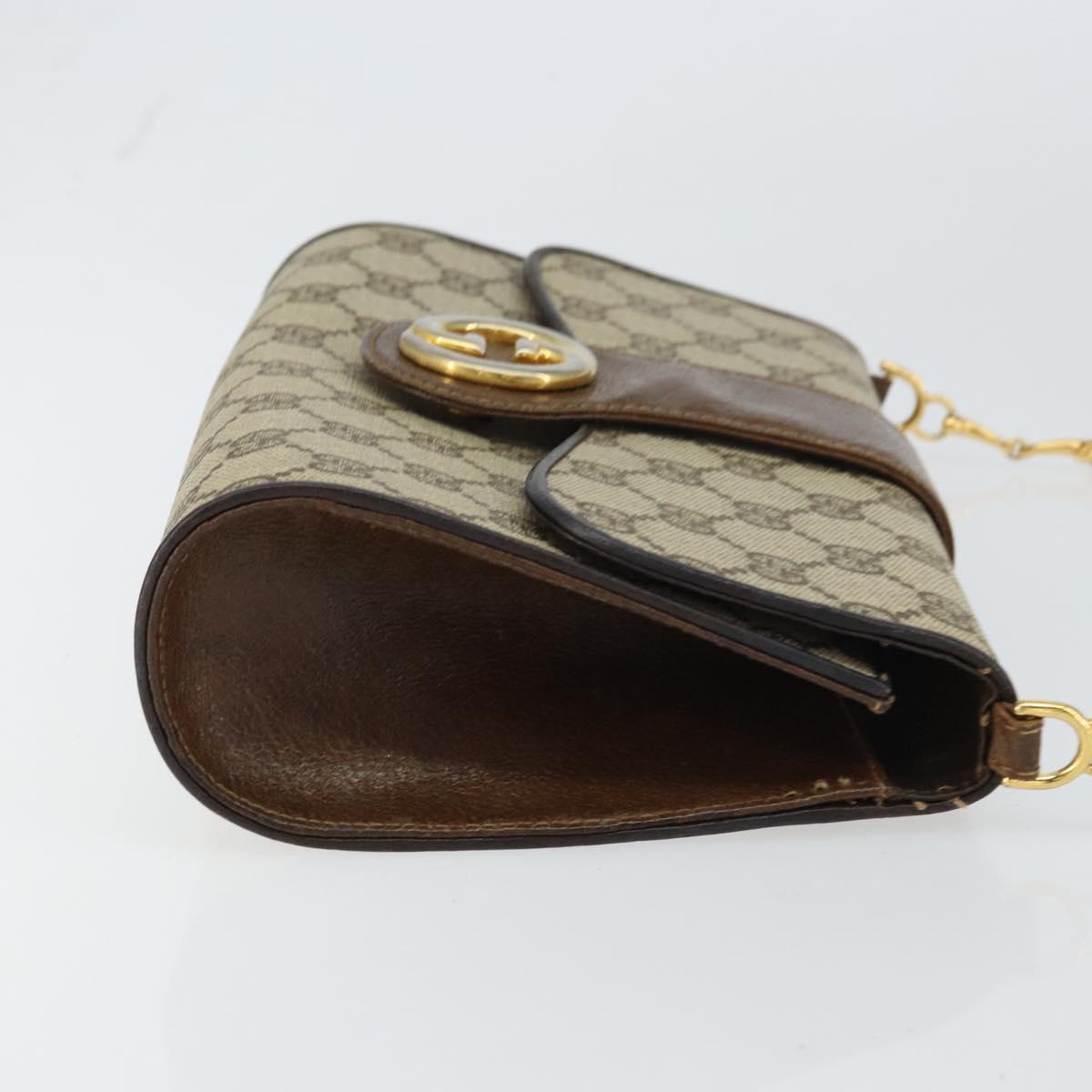 Gucci Brown Monogram Shoulder Bag