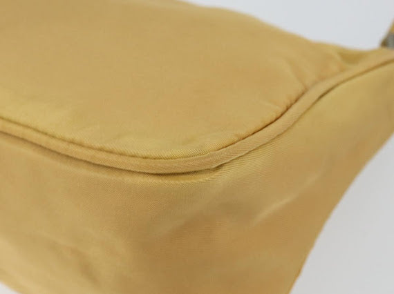 Prada Yellow Nylon Pochette