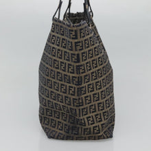 Load image into Gallery viewer, Fendi Zucchino Navy Tote
