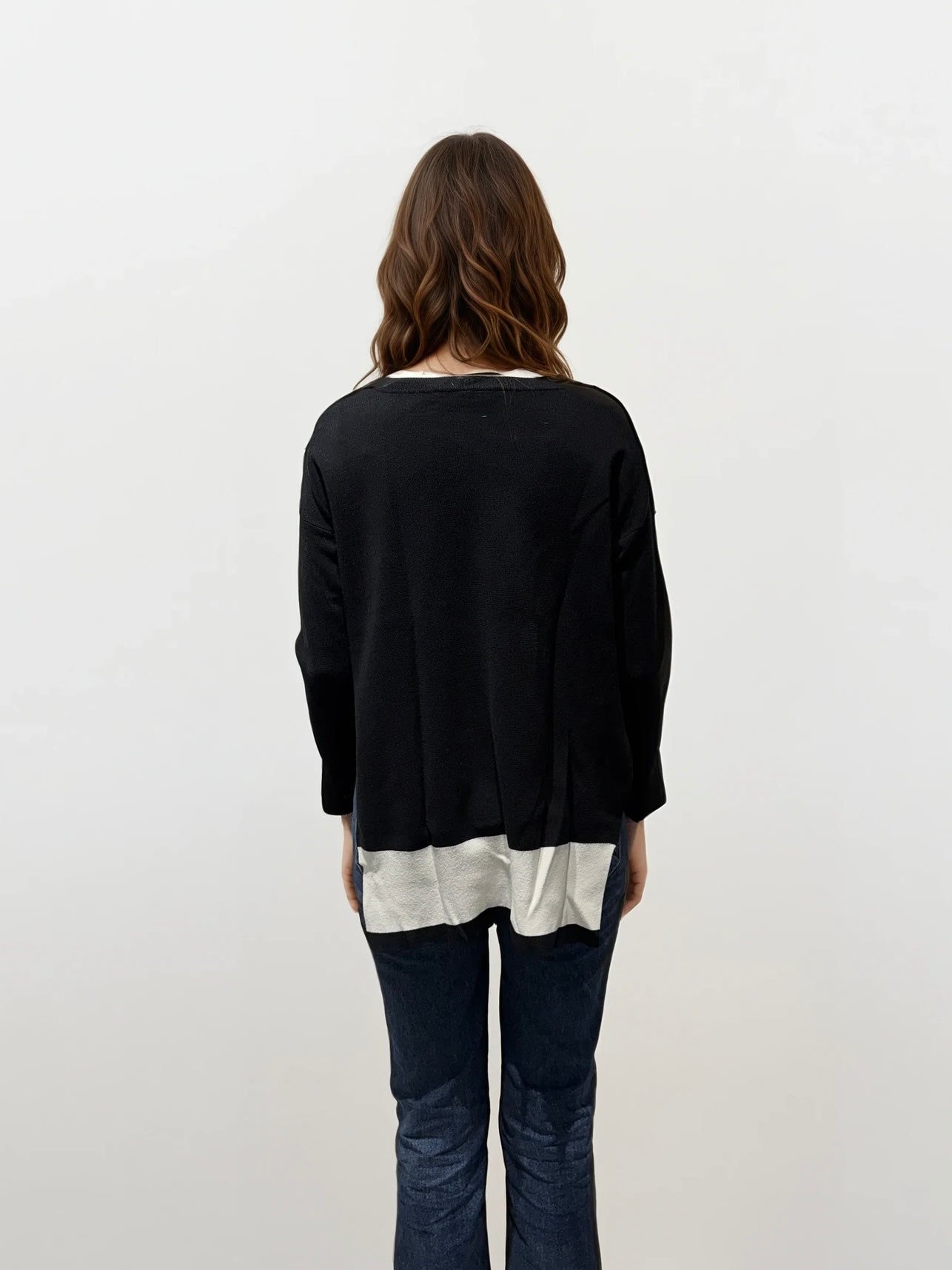 Stella McCartney Black and White Sweater