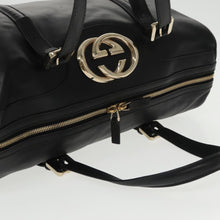 Load image into Gallery viewer, Gucci Black and Gold Handbag
