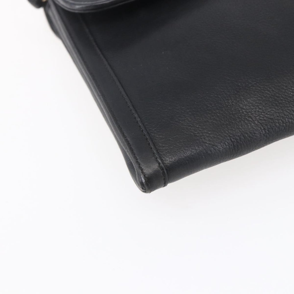 Celine Black Leather Crossbody
