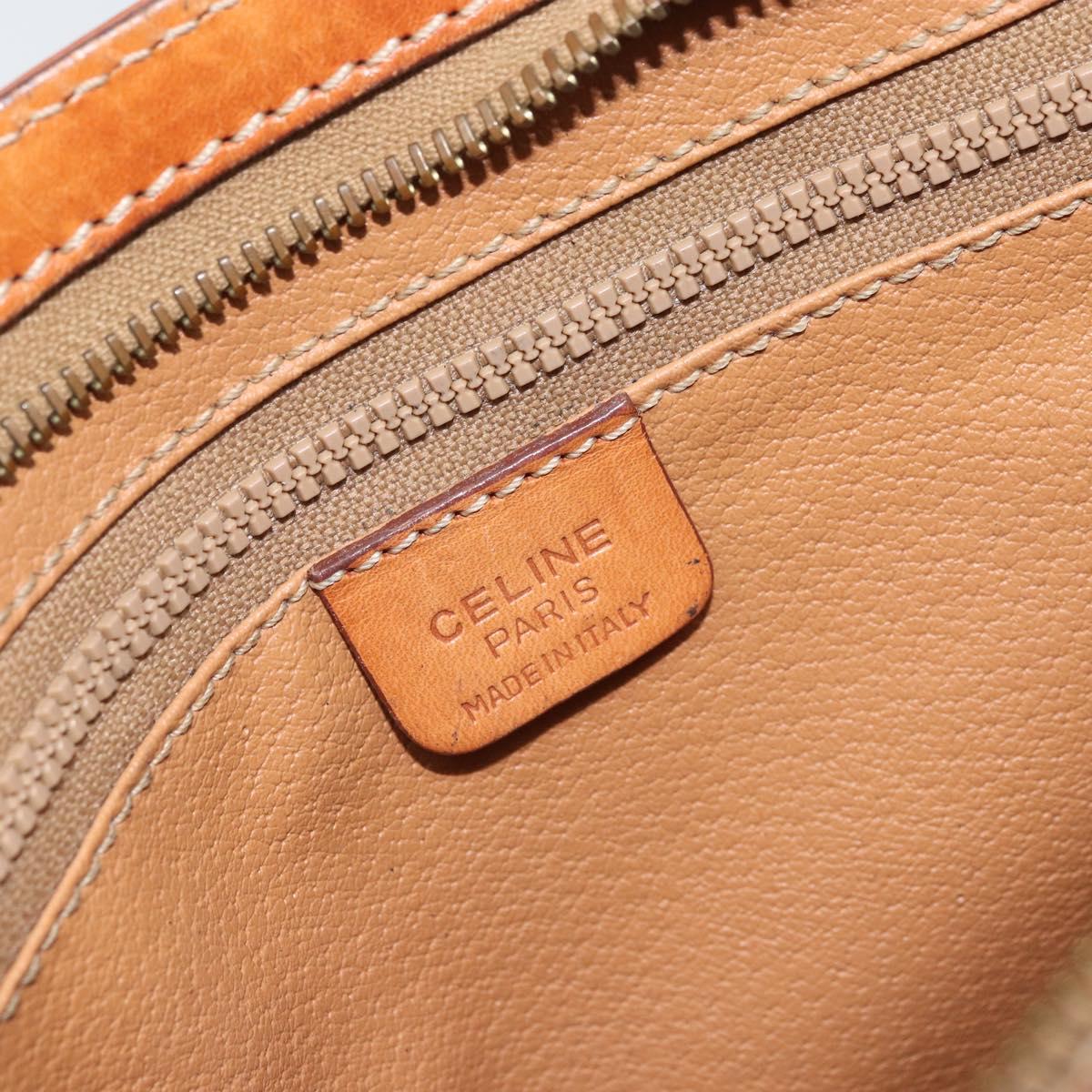 Celine Brown Macadam Clutch