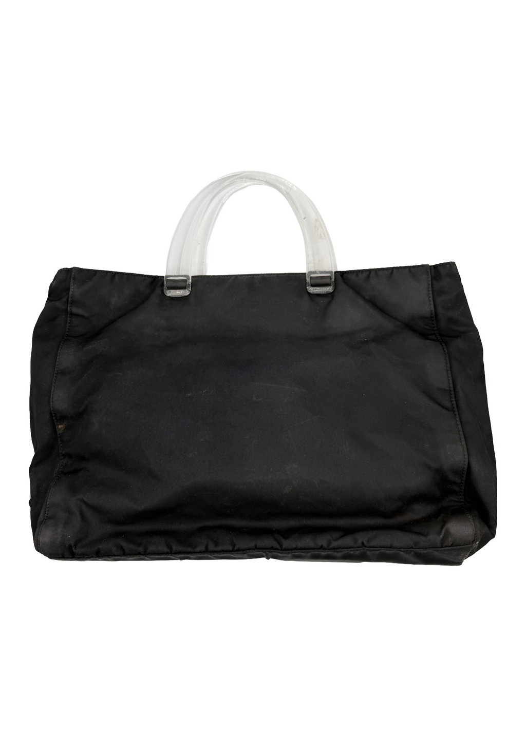Prada Black Nylon Handbag