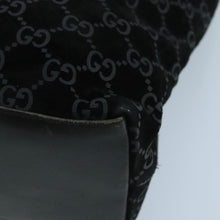 Load image into Gallery viewer, Gucci Tom Ford Black Monogram Shoulder Bag with Leather Detailing
