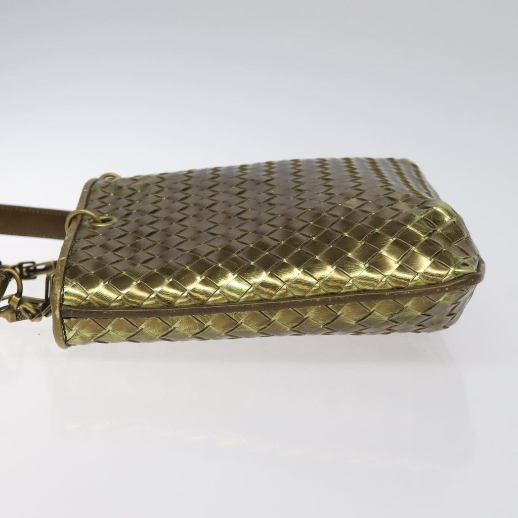 Bottega Veneta Gold Shoulder Bag