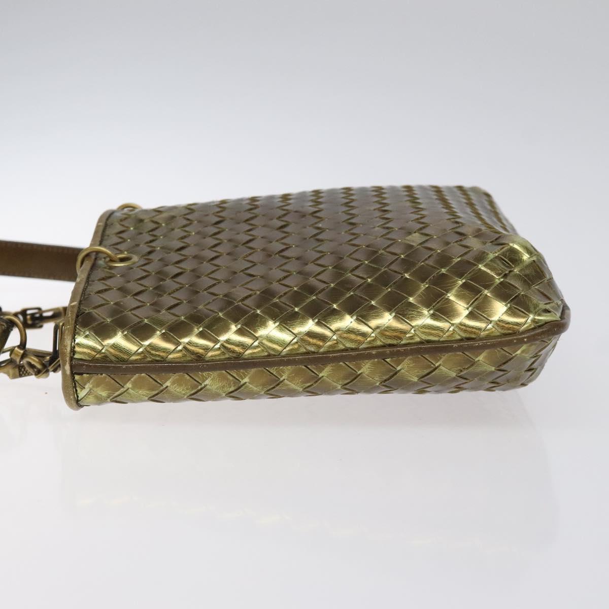 Bottega Veneta Gold Shoulder Bag