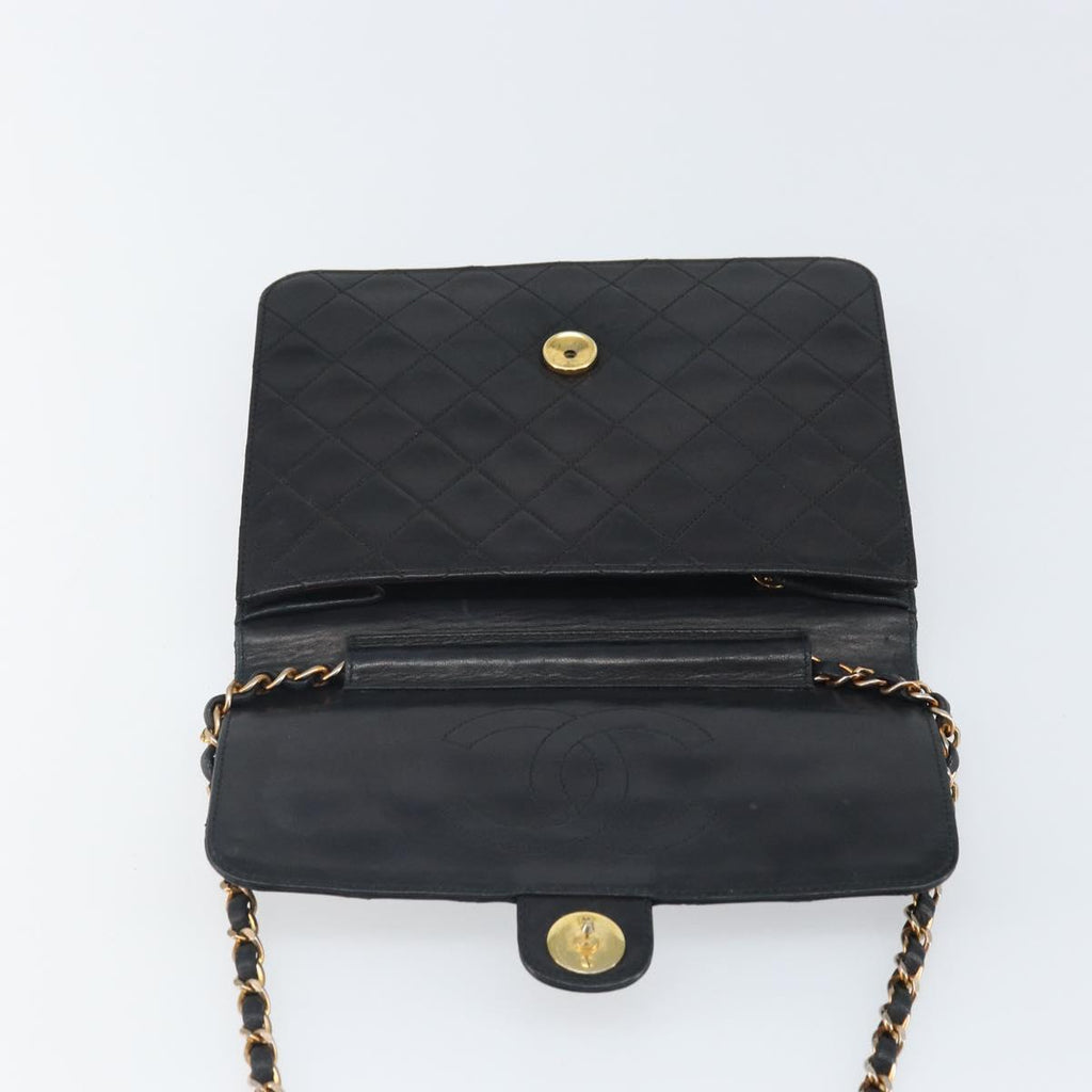 Chanel Black Quilted Leather Flap Bag