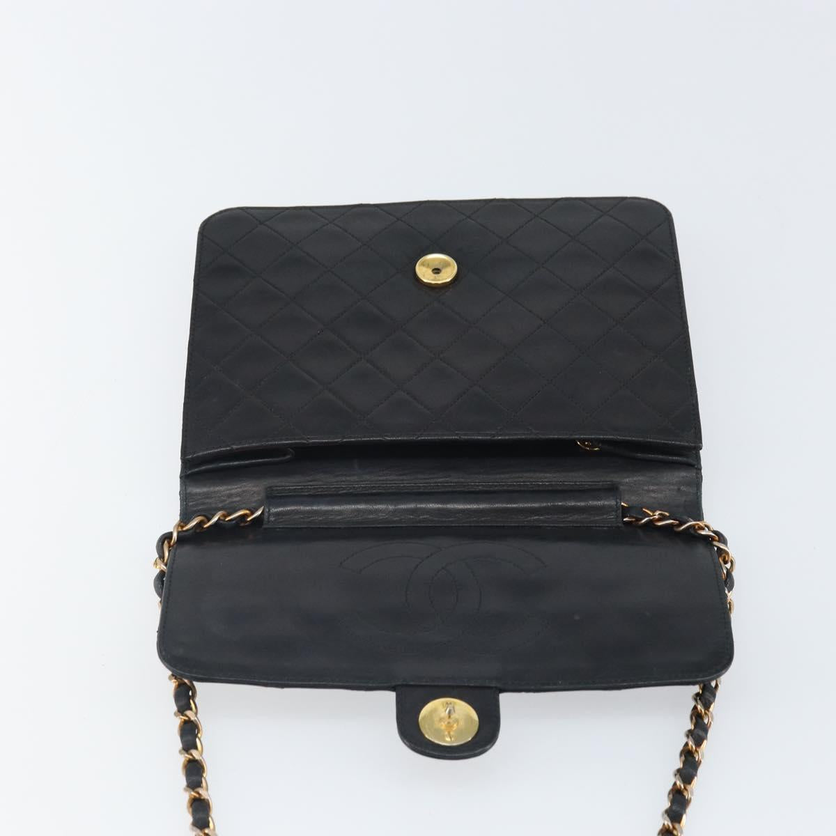 Chanel Black Quilted Leather Flap Bag