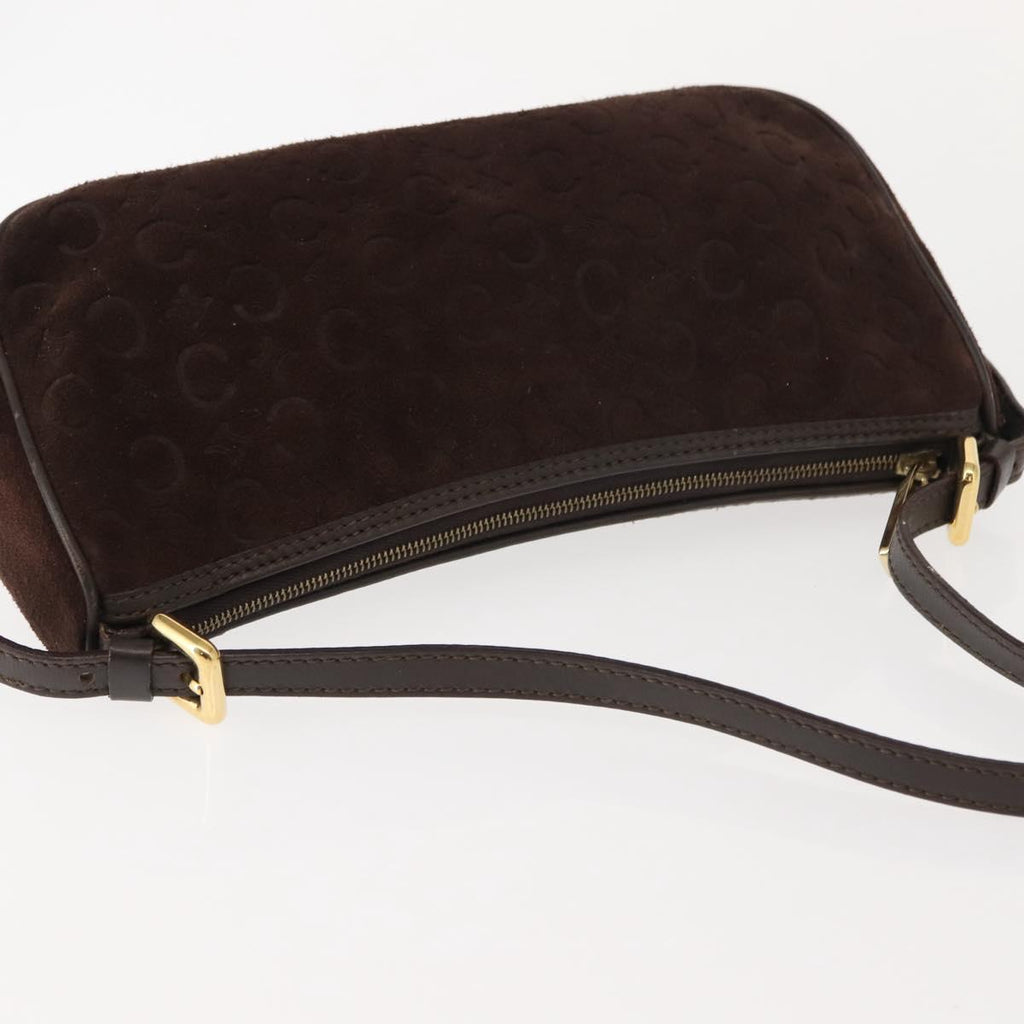 Celine Brown Suede Handbag