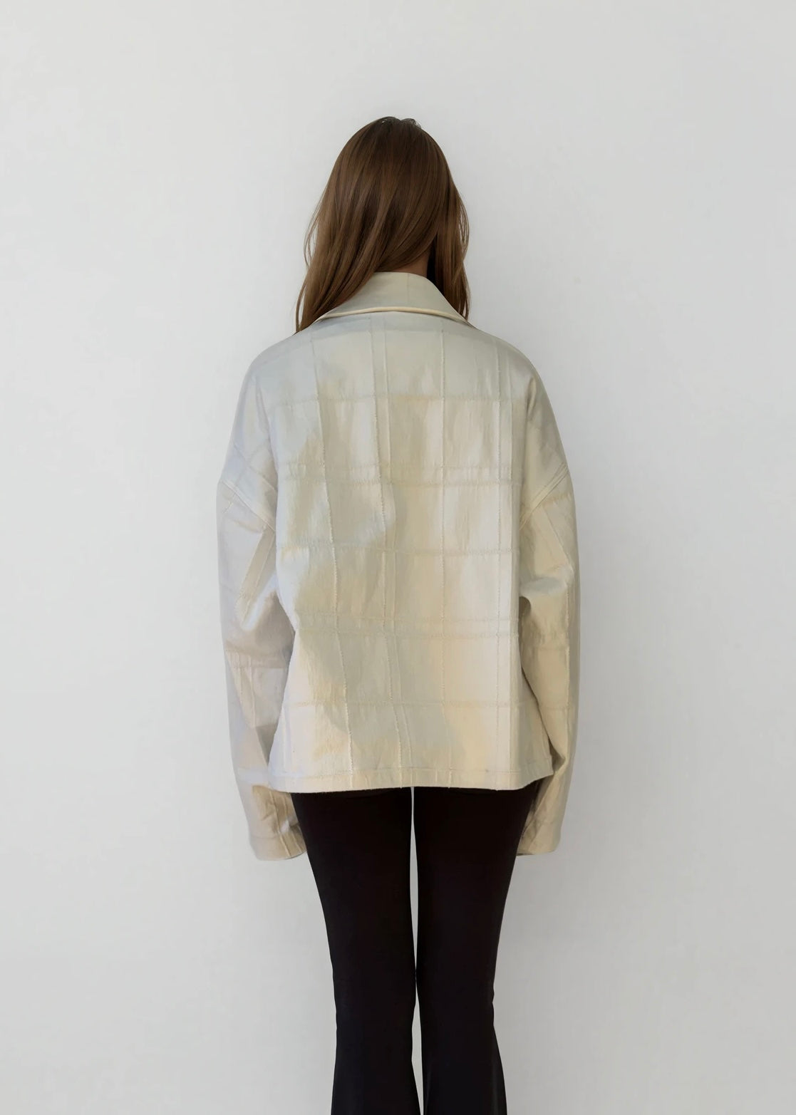 Elder Statesman White Jacket
