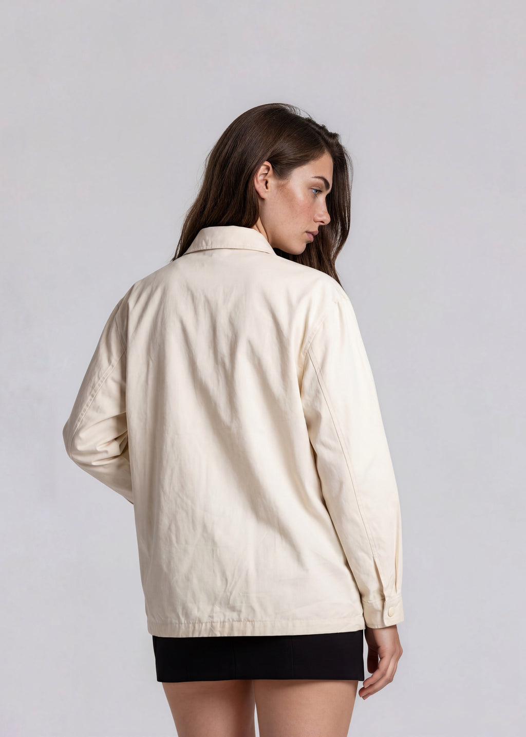 YSL White Pocket Bomber