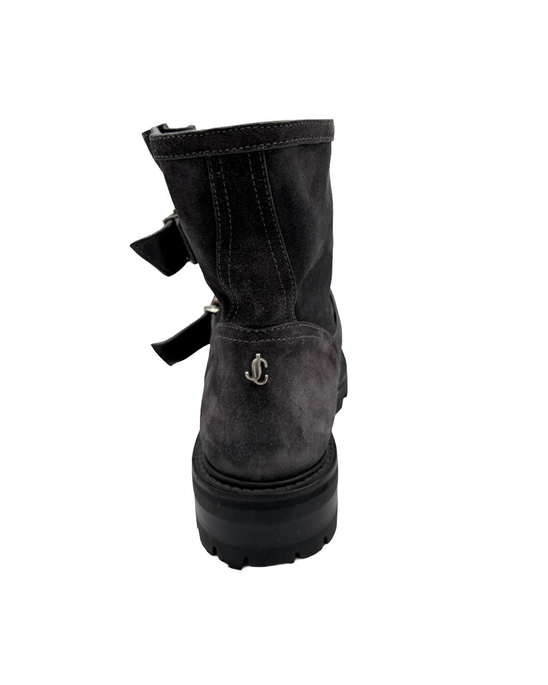 Jimmy Choo Grey Suede Ankle Boots
