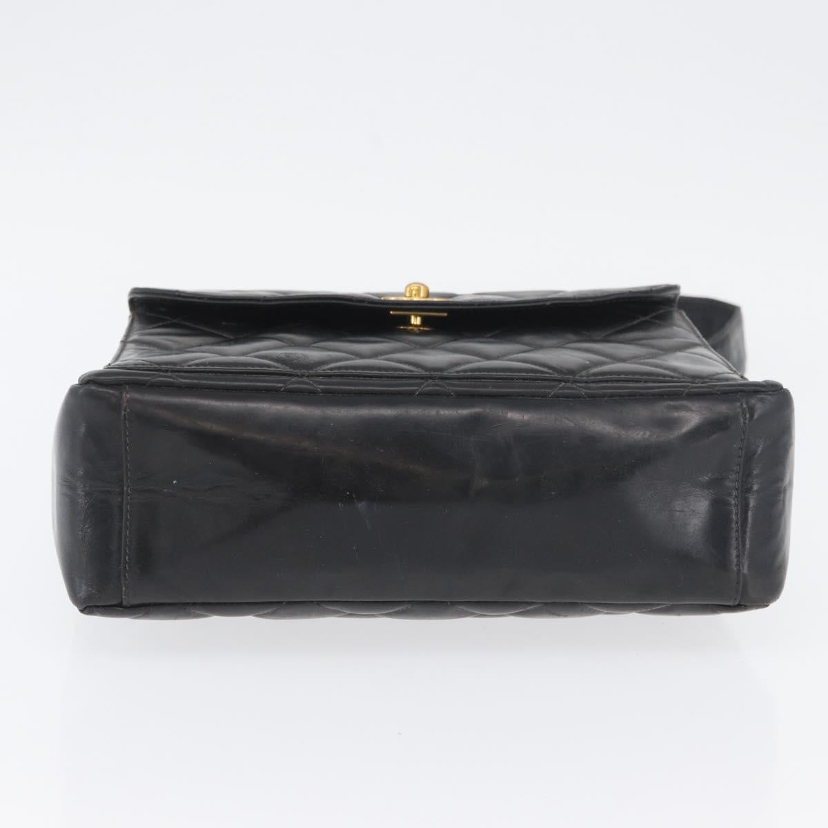 Chanel Black Double Lock Tote