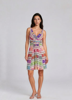 Cavalli Paisley Mini Dress