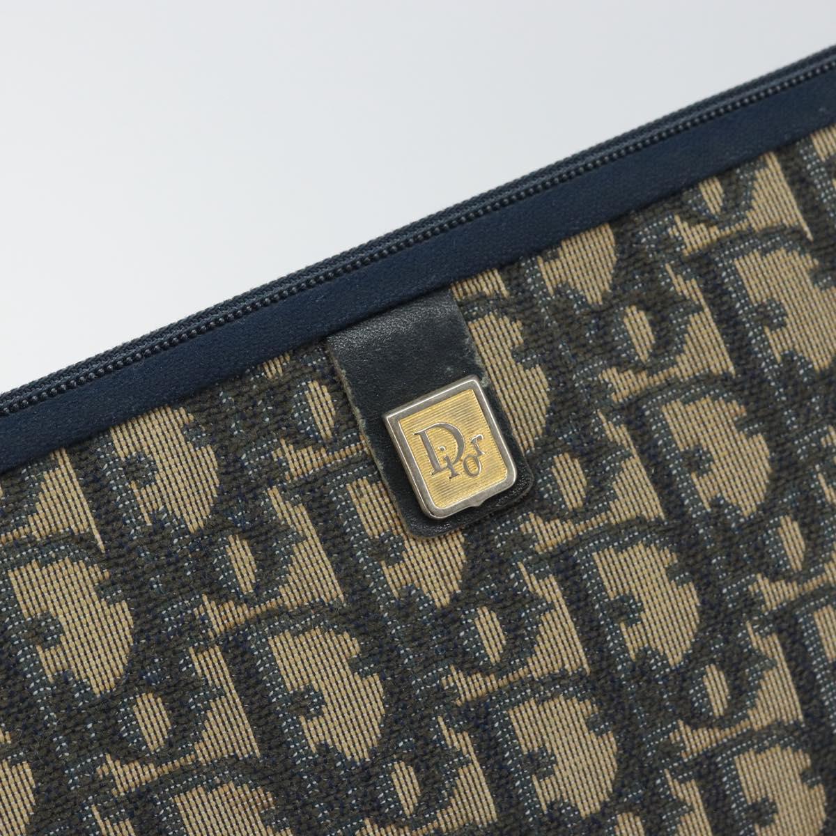 Dior Navy Trotter Clutch