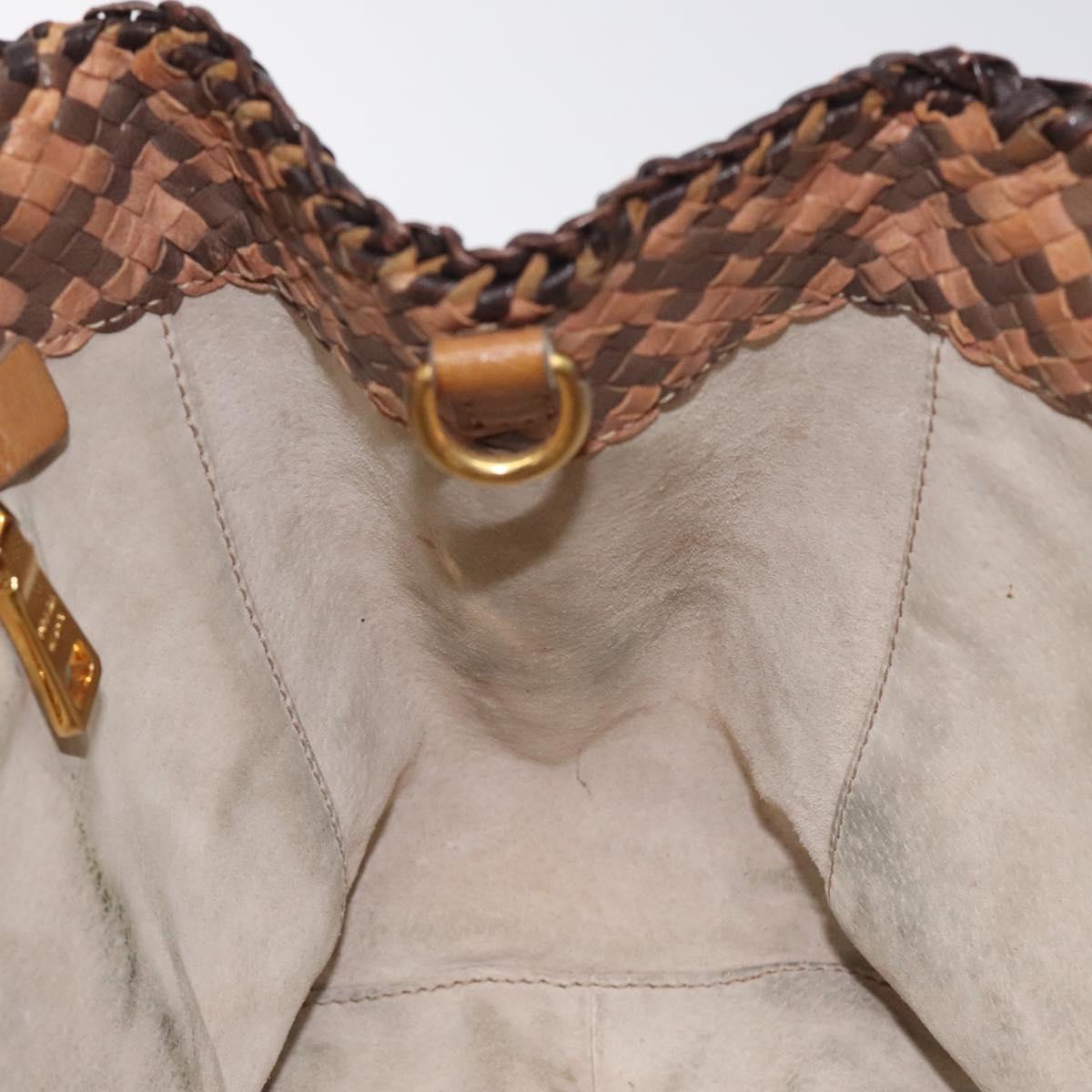 Prada Woven Leather Handbag