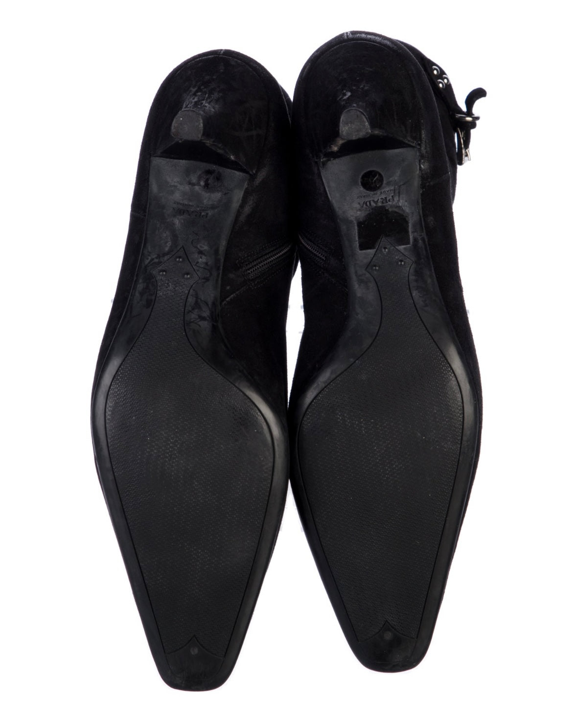 Prada Suede Ankle Boot