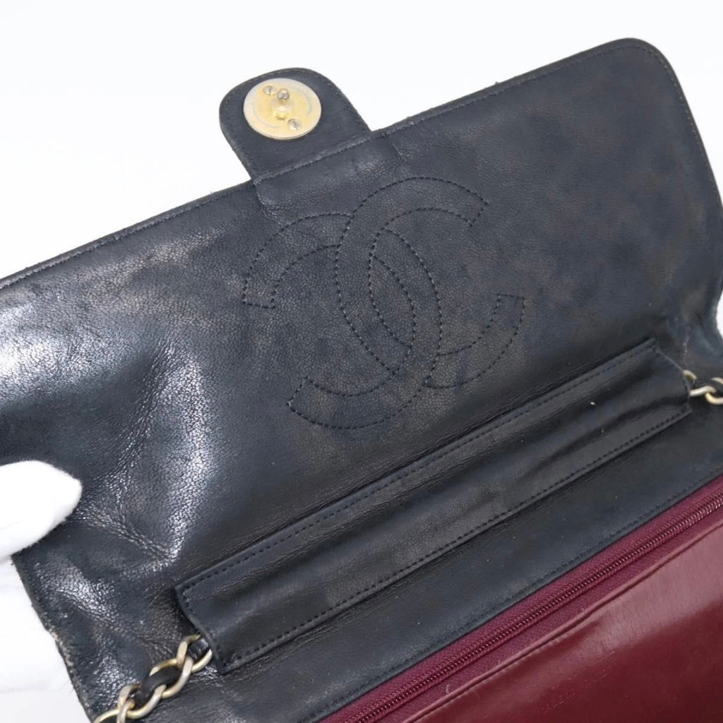 Chanel Black Quilted Leather Flap Bag